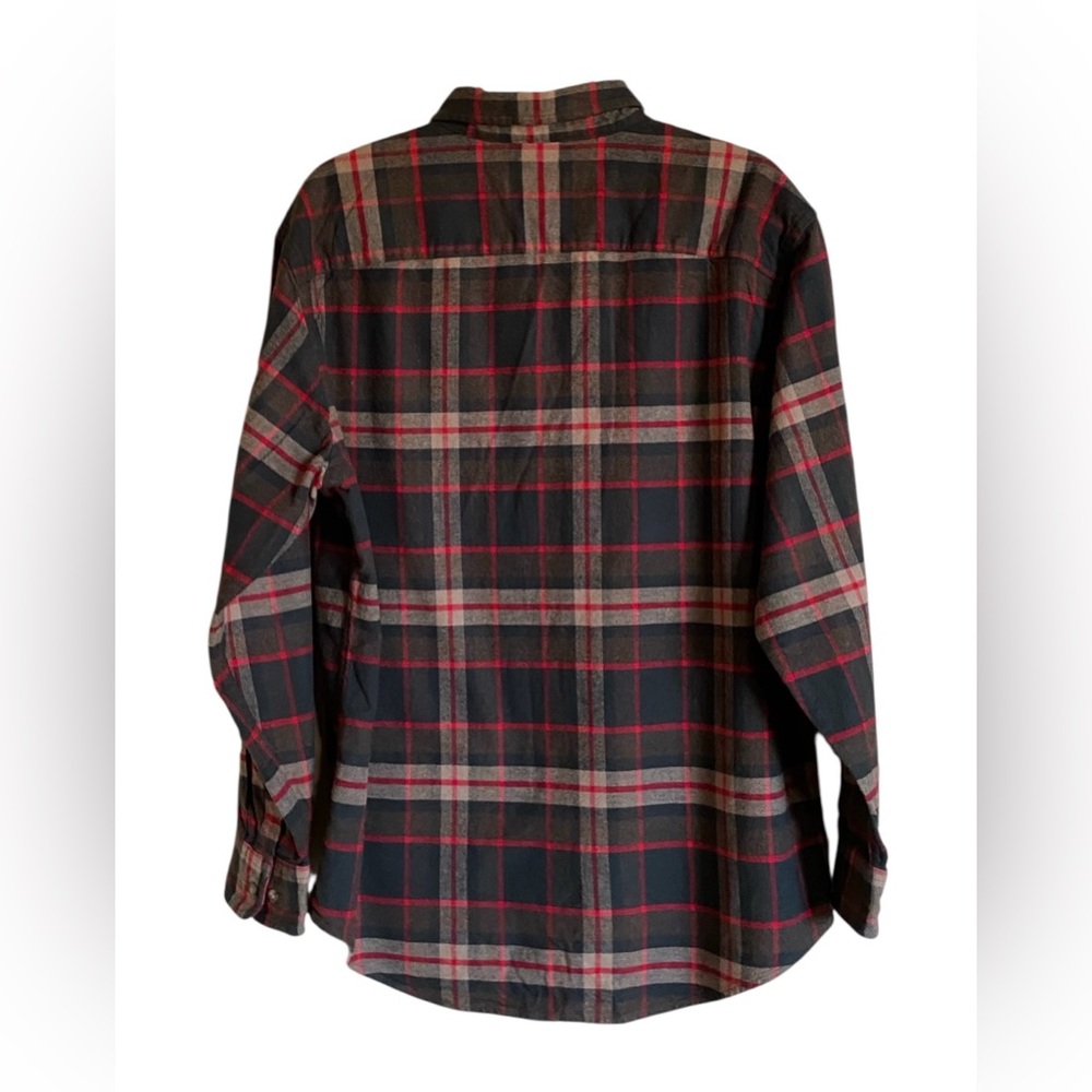 Men’s Pendleton Mason Button Down Flannel Shirt L - image 3
